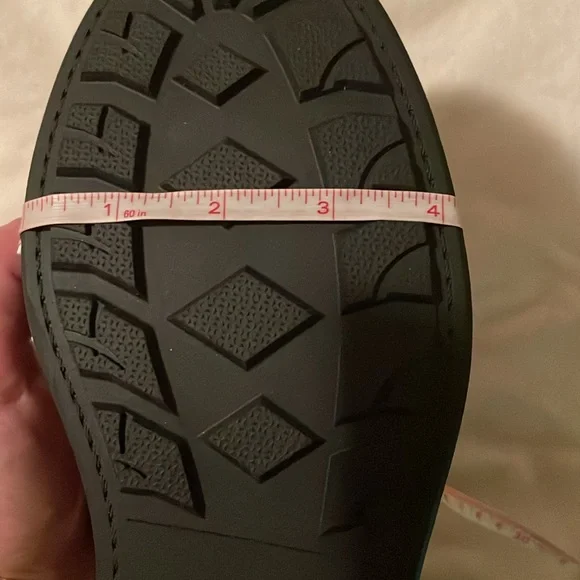 Zara Flat Wingtip Ankle Boots in Brown/Burgundy Size-10 NWT - Picture 9 of 15